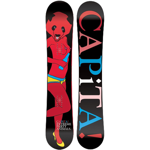 Сноуборд Capita 20-21 Party Panda 156 (Red)