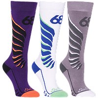 Шкарпетки 686 22-23 WmsWmns Libert'A Sock 3-Pack Assorted (Multicolor) - S/M