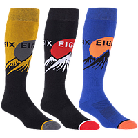 Шкарпетки 686 22-23 MnsMns Sunrise Sock 3-Pack Assorted (Multicolor) - S/M