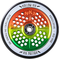 Колесо NKD Hollow Air Scooter Wheel Black/Rasta 110 мм (Black)