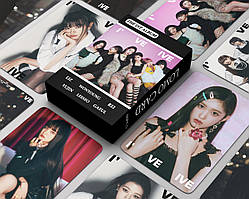 Картки IVE K-POP, lomo card, К-ПОП картки іве - IVE-  55 шт