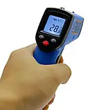 Пірометр Benetech GM321 (-50..+380 °C) з EMS: від 0,1 до 1,00 і DS: 12х1, фото 4