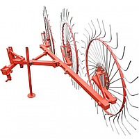 Грабли ворошилки к минитрактору 3 колеса спица 6 мм