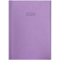 Еженедельник Brunnen датированный 2024 Torino Trend карманный A6 10х14 см 184 страницы Сиреневый (73-736 38