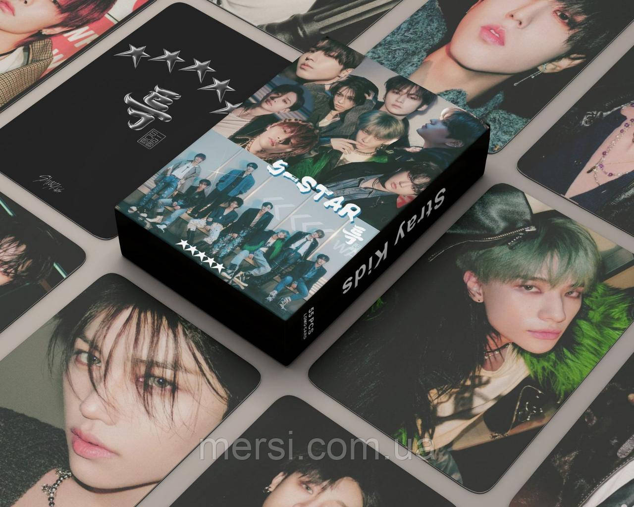 Карточки stray kids K-POP lomo кейпоп карти к поп стрей кідс стрэйкідс СК - S-class - 55 шт, фото 1