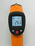 Пірометр Benetech GM320 (-50.+400 °C) (-50.+380 °C) EMS:0,95 і DS:12:1, фото 3