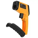 Пірометр Benetech GM320 (-50.+400 °C) (-50.+380 °C) EMS:0,95 і DS:12:1, фото 5