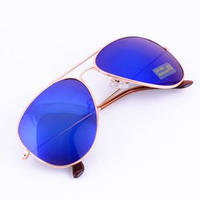 Окуляри POLICE стиль синє покриття з позолотою A5