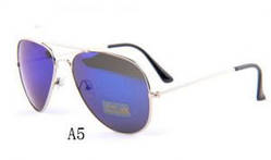 Окуляри POLICE стиль синє покриття з сріблом A5