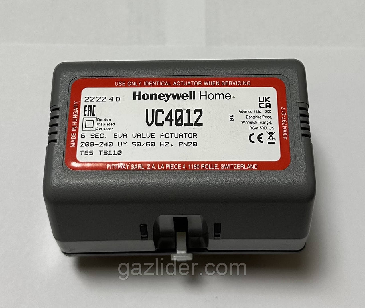 Електропривод Honeywell трирічного клапана Hermann VC6012 VC4012 AC220v