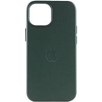 Кожаный чехол Leather Case (AAA) with MagSafe для Apple iPhone 12 Pro Max (6.7") RIO