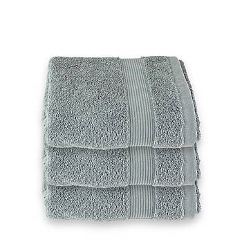 Рушник махровий для рук та обличчя 50х90 | Рушник від виробника "Королева Ночі" | Сірий