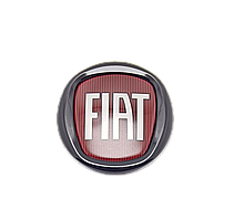 Емблема решітки радіатора Fiat 12см чорна
