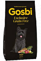 Сухой корм для мини малых пород собак Gosbi Exclusive Grain Free Dog Adult Mini 2 кг