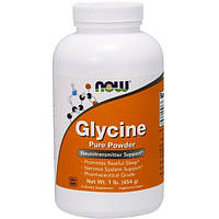 Глицин NOW Foods GLYCINE PURE POWDER 1 LB 454 g /151 servings/