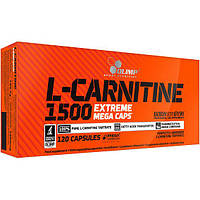 Жиросжигатель для спорта Olimp Nutrition L-Carnitine 1500 Extreme Mega Caps 120 Caps