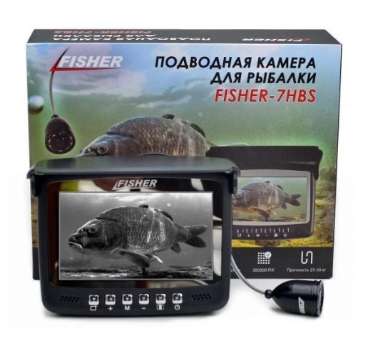Fisher CR110-7HBS підводна камеравича з 30-метровим кабелем для риболовлі