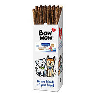 Лакомства для собак "Bow wow" колбаски из гусиной печени, 53-58 см (72 шт/уп) (цена за упаковку)