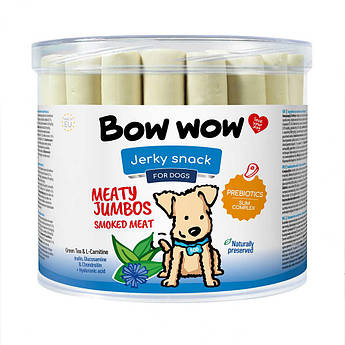 Лакомства для собак"Bow wow"м'ясні копчені палочки, 12 см (35шт/уп)