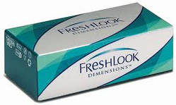 Кольорові контактні лінзи FreshLook Dimensios.   , (нульовок немає) ціна за пару