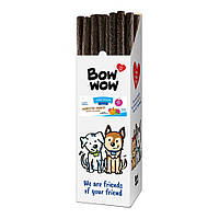 Лакомства для собак "Bow wow" палочки из говядины, свинины, насекомых и птицы, 167гр (24 шт/уп) (цена за
