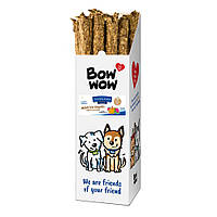 Лакомства для собак "Bow wow" хрустящие палочки с говядиной и курицей, 175 гр (12 шт/уп)