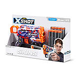 Швидкострільний бластер Zuru X-Shot Skins Menace Malice (8 набоїв) 36515M, фото 2