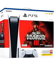 PlayStation 5 Bundle (825 Gb, белый, Call of Duty Modern Warfare 3)