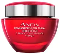 AVON ANEW Нічний крем для обличчя «Оновлення» Avon Anew 35+ з технологією Protinol, 50 мл