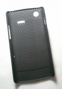 Galaxy S чохол накладка сітка i897 Captivate черн