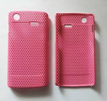 Galaxy S чохол накладка сітка i897 Captivate розов