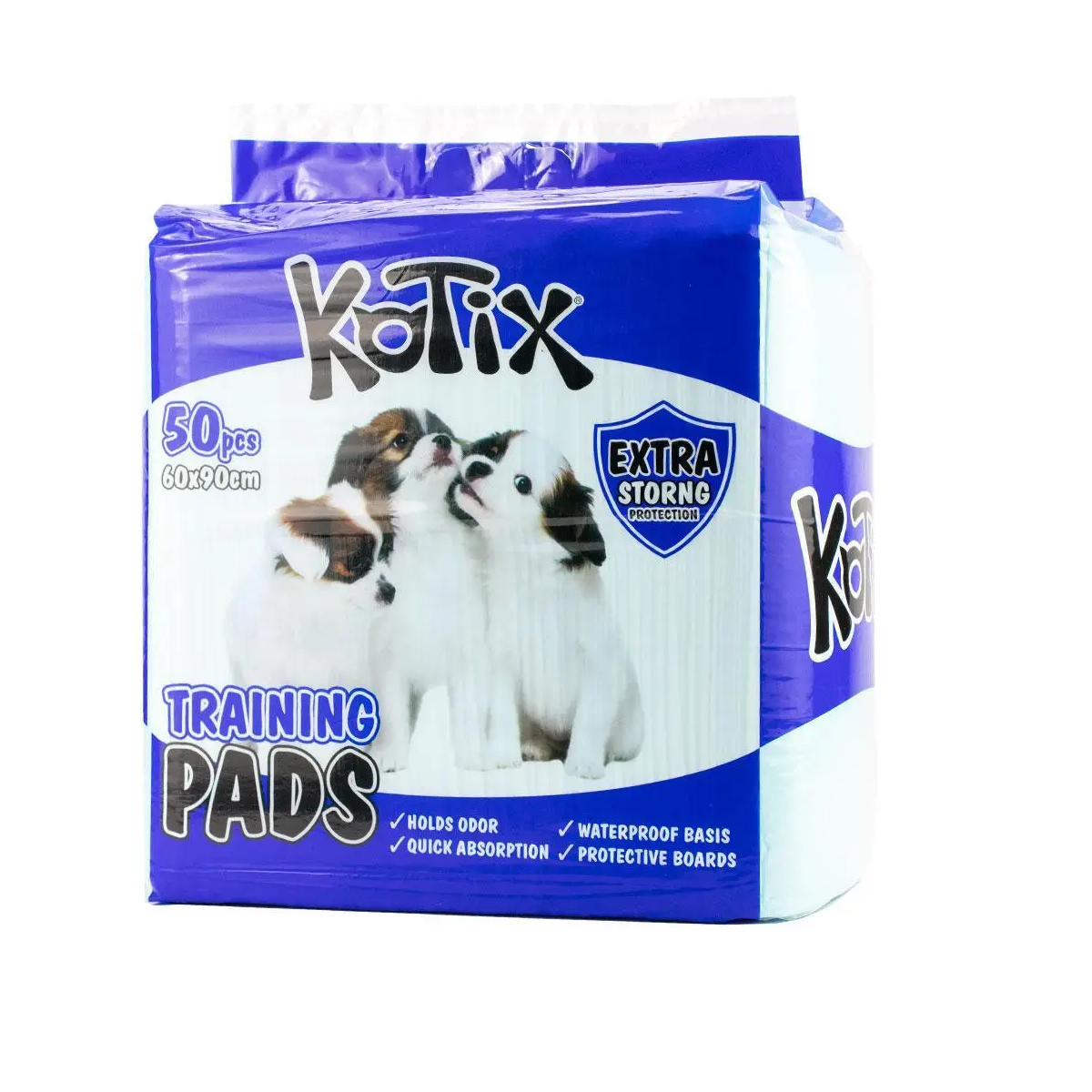 Одноразові пелюшки для собак Kotix Premium, 60*90см (50шт/уп)