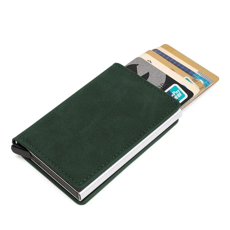 Кардхолдер для банківських карток чохол металевий механічний для карток cardholder
