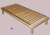 Каркас для кровати Деревянный полносборной с металлическими ножками 700х2000