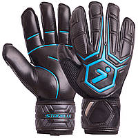 Перчатки вратарские с защитой пальцев STORELLI SP-Sport FB-905 размер 9 Черный-синий