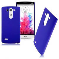 LG G3 S 722 724 чохол накладка soft touch синій