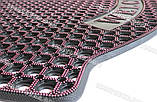 Брудозахисний гумовий килимок "Соти кольоровий" 80х120х2 см., фото 7