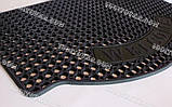 Брудозахисний гумовий килимок "Соти кольоровий" 80х120х2 см., фото 6