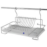 Сушилка для посуды  на релинг 450 мм хром