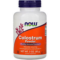 Колострум NOW Foods Colostrum Powder 85 g /68 servings/ Pure