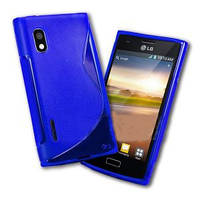 Гель Чохол LG Optimus L5 E610 E612 E610 синій