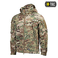 Тактическая куртка утепленная мультикам M-TAC SOFT SHELL