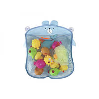 Детская сумка-органайзер для ванной комнаты UKC Мишка голубой BBB-3