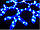 Вулична світлодіодна фігура "Сніжинка" з дюралайту, 40см, 220V, статичний режим, IP65, фото 4