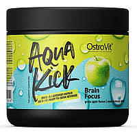 Натуральная добавка для спорта OstroVit Aqua Kick Brain Focus 300 g /30 servings/ Green Apple