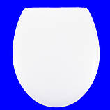 Сидіння для унітаза "425 х 372 мм" Кріплення осями 15-16 см., фото 2