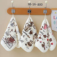 Від 20 шт. КО-кухонний рушник Кофе Махра Розмір 25×50 см купити гуртом дешево в інтернет-магазині