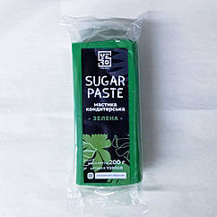 Мастика кондитерська для моделювання YERO COLORS Зелена 200г