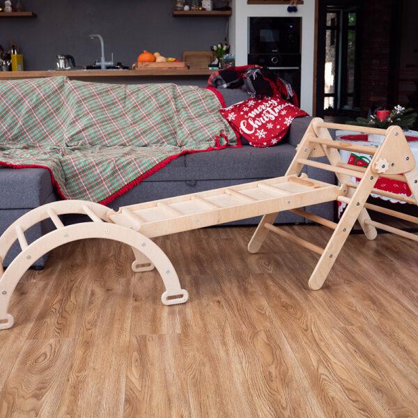 Дитячий комплекс Піклер: трикутник, арка, гірка-драбинка Маленький розмір