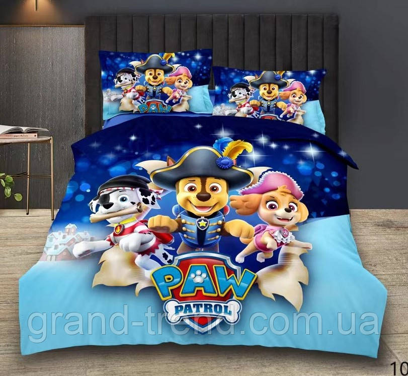 3D Дитяча постільна білизна PAW Patrol